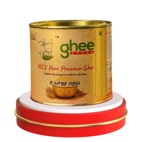 premium cow ghee tin